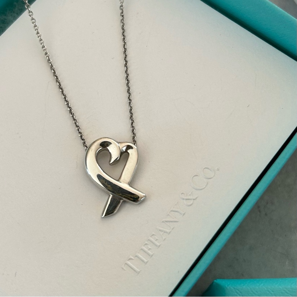 Tiffany & Co. Paloma Picasso Loving Heart Pendant, Sterling Silver